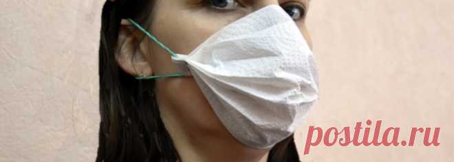 Как сделать медицинскую маску за 1 минуту: мастер-класс (фото) | Днепр Час