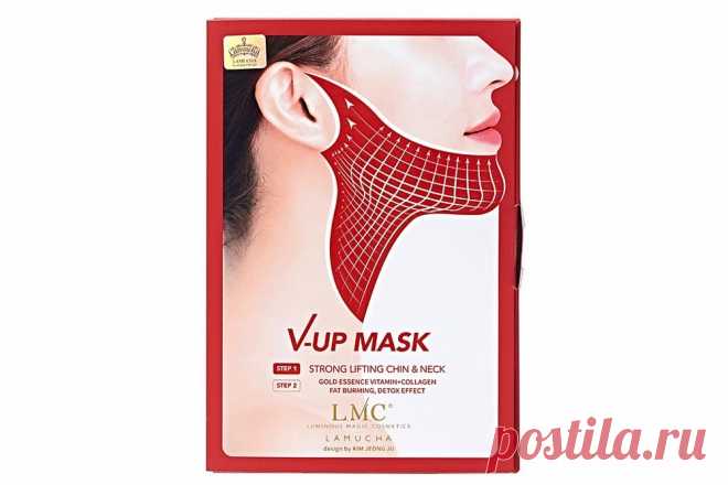 Лифтинговая маска для овала лица Lamucha V-UP (Корея): купить в интернет-магазине с доставкой по РФ