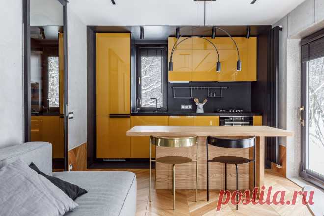 Сочетание серого и желтого в интерьере – 23 фото: серо-желтая кухня, гостиная, спальня, ванная | Houzz Россия