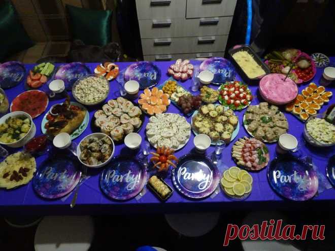 Праздничный стол на день рождения | ИЗ ЖИЗНИ ЖЕНЩИНЫ | Яндекс Дзен