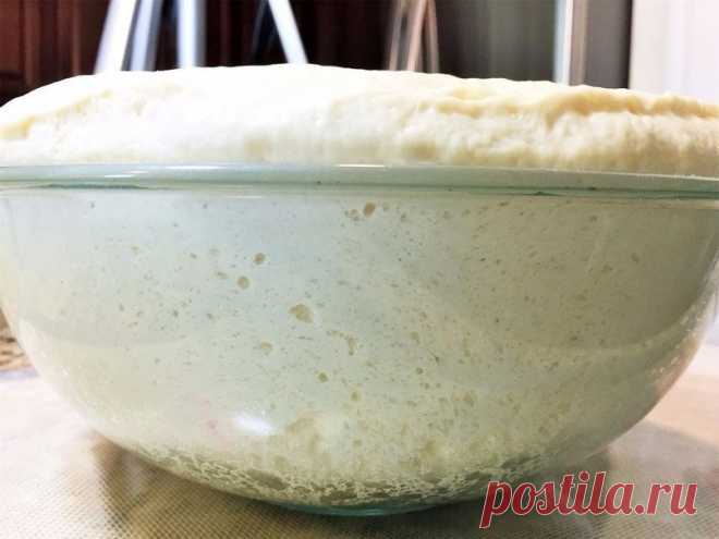 Как приготовить тесто как пух - рецепт, ингредиенты и фотографии
