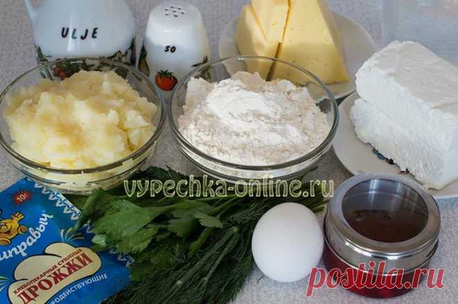 ✔️Рецепт хачапури с творогом и сыром