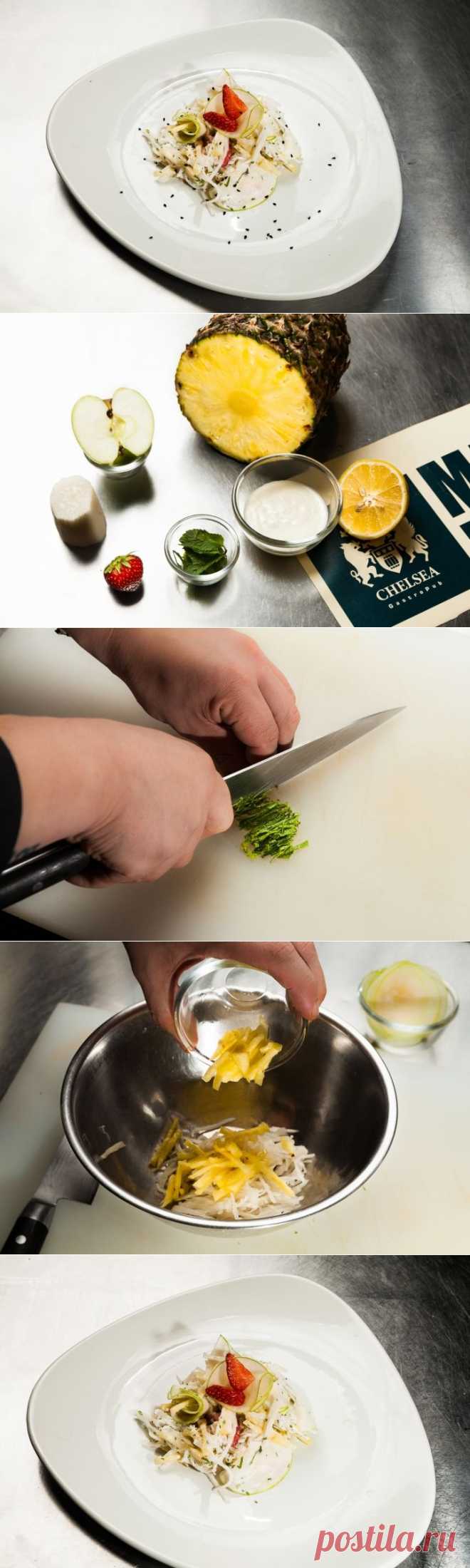 Салат с яблоком рецепт: как приготовить - рецепт приготовления, фото и состав | Леди@Mail.Ru
