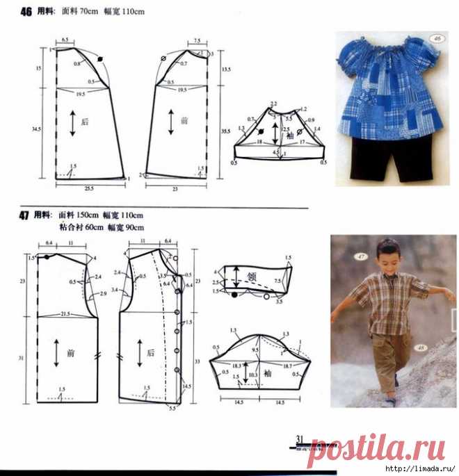 Шитье. Детские летние платья. Идеи. Выкройки.