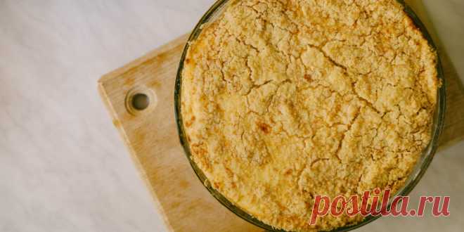 Насыпной пирог с вареньем в духовке: рецепт - Лайфхакер