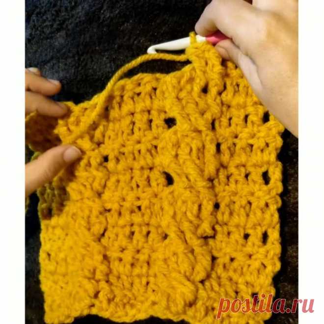 Diana DD в Instagram: «💛Galería de Puntos💛. Ocho o trenza tejida en crochet tradicional. . . Buenas noches corazones 💛💙🧡💚❤️. . . #yanart #uncinetto #puntoscrochet…»