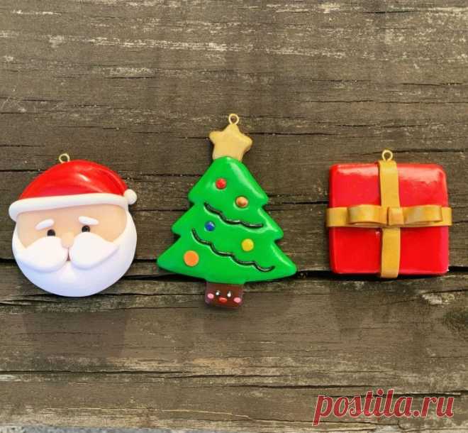 Дед Мороз из полимерной глины | 22 фото | Santa polymer clay