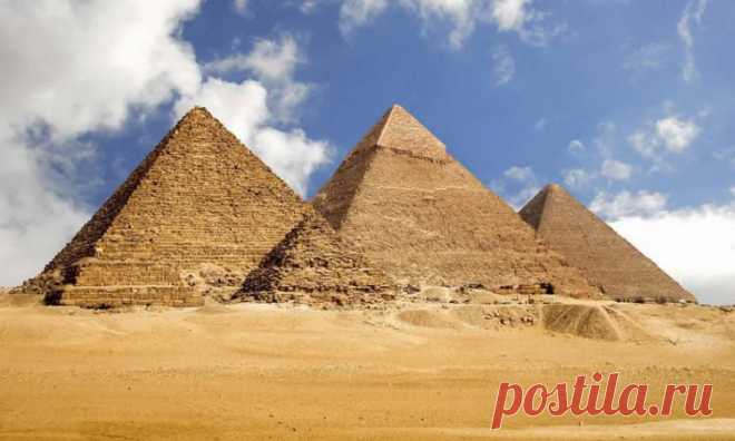 Фото египетских пирамид из космоса опубликовал астронавт