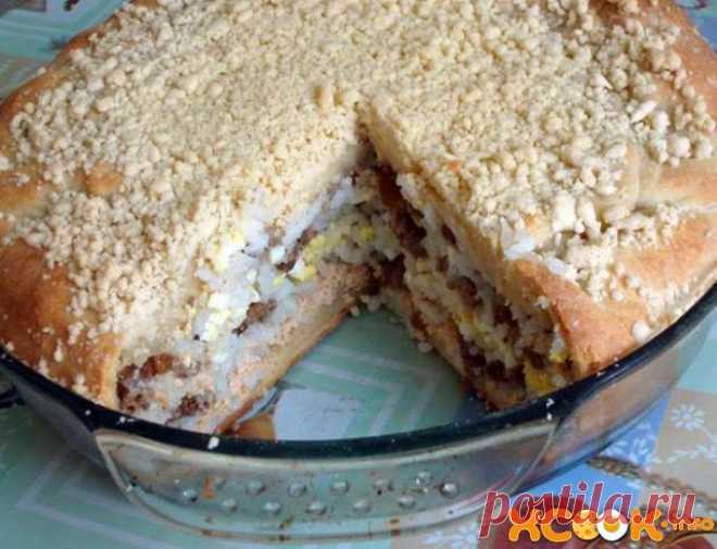 Пирог губадия с мясом - рецепт с фото, как приготовить по-татарски