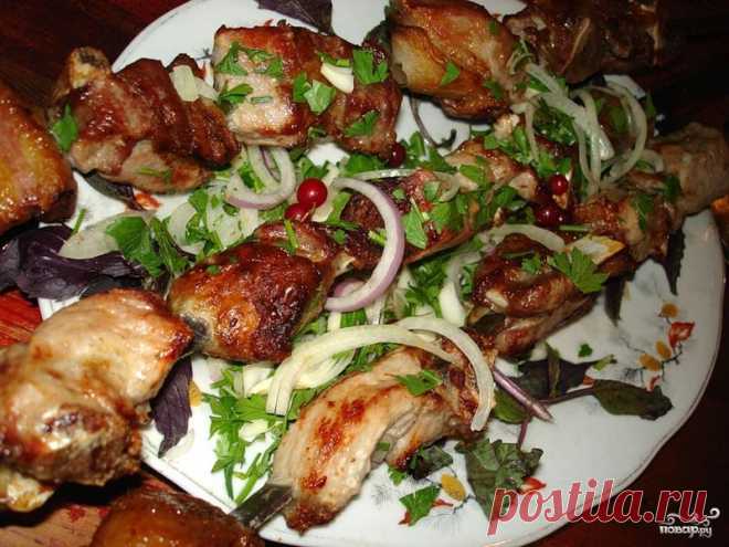 Шашлык по-кавказски - кулинарный рецепт на Повар.ру