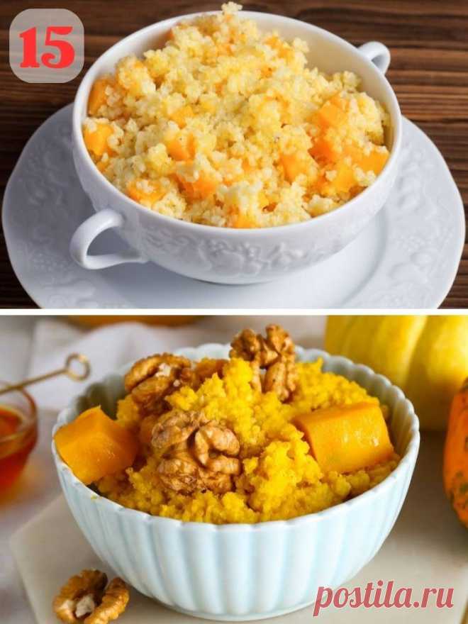 15 рецептов пшенной каши с тыквой: разнообразие вкусов и ароматов — MOJAKUHNJA.ru