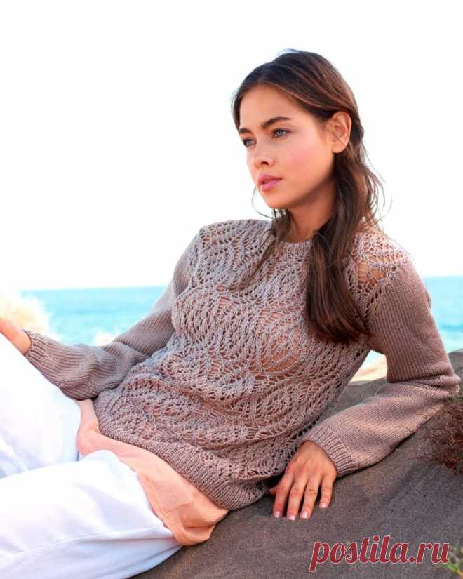 Подборка джемперов с вариантами узоров