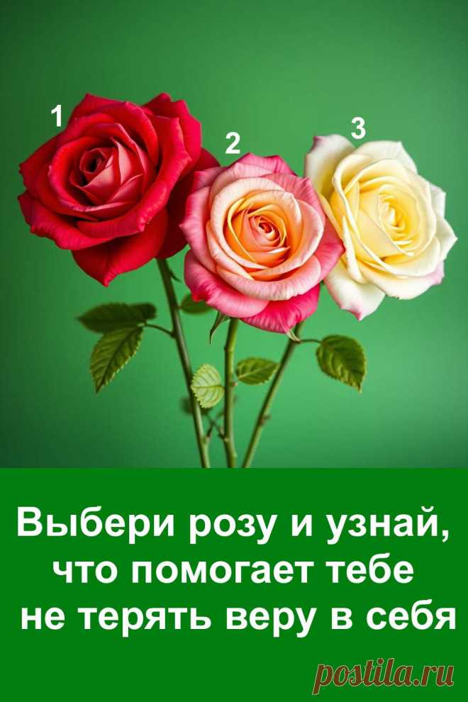 Когда вера в себя слабеет, важно вспомнить, откуда она рождается. Этот тест поможет заглянуть внутрь себя и понять, что именно поддерживает в сложные минуты. Простой выбор подскажет, какая сила помогает тебе идти вперёд, не теряя уверенности и тепла. Позволь себе немного вдохновения и найди свой источник внутреннего света.