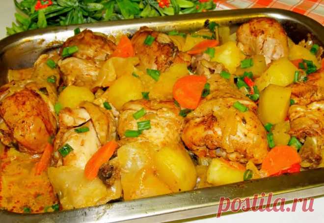 Вкусный ужин для занятых: Все нарезал и в духовку Если нет свободного времени, но нужно что-то вкусное приготовить, это блюдо именно...