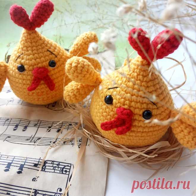 PDF Цыплёнок Желток крючком. FREE crochet pattern; Аmigurumi bird patterns. Амигуруми схемы и описания на русском. Вязаные игрушки и поделки своими руками #amimore - маленький цыпленок, цыплята к Пасхе.