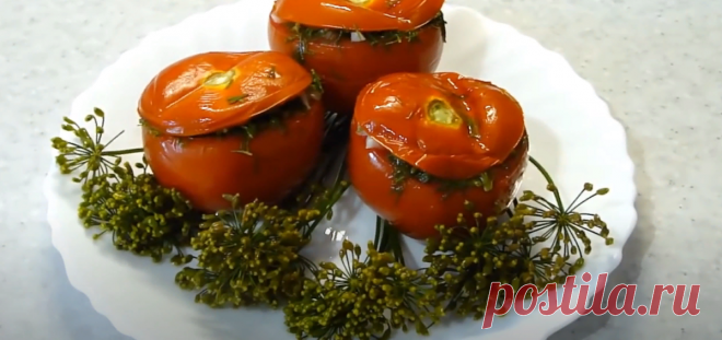 Ядрёный помидорный закусон по-армянски, или как