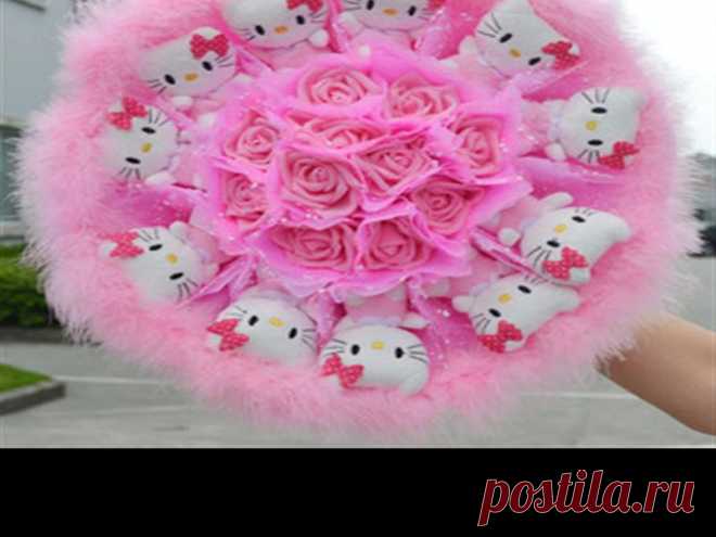 ТВЕРЬ: Букеты из мягких игрушек, сладкие букеты и композиции из конфет - цена 1600,00 руб., объявление N 20912633 в каталоге Организация праздников, объявления Тверской области tver.buyreklama.ru