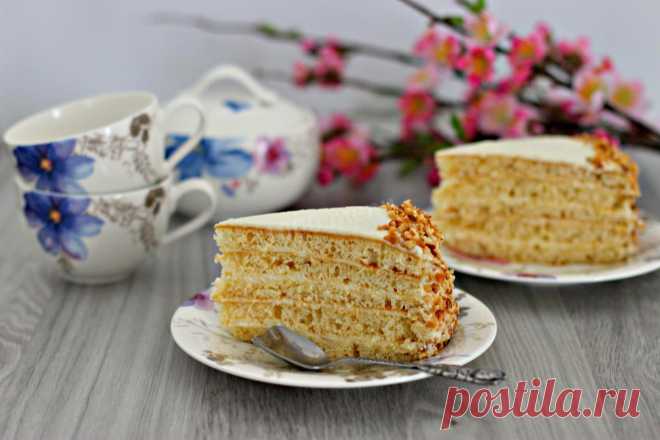 Торт Молочная девочка с пломбирным кремом рецепт с фото пошагово - 1000.menu