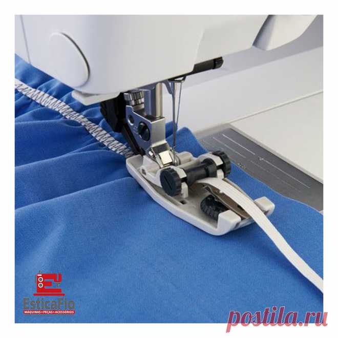 SAPATILHA PREGAR ELASTICO P/ SIST IDT P/DOM PFAFF, EsticaFio - Tudo p/ Costura, Bordado e Patchwork | Pfaff , Janome , Singer , Elna, Olfa, Toke e Crie , Agulha, Sapatilha / Calcador e Tecido.