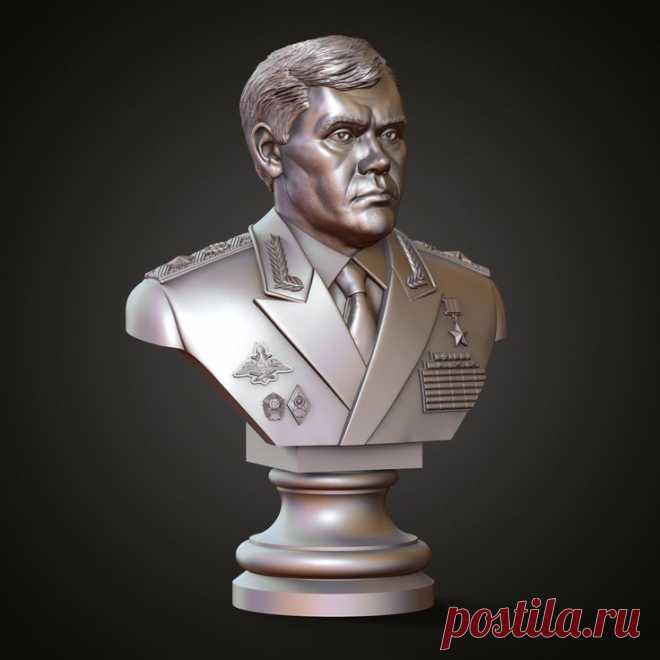 STL 3D Бюст Бюст В.В. Герасимов (Нач ГШ ВС РФ)
Для фрезеровки и 3д печати #3d #cnc #чпу #stl #стл #герасимов #бюст #морф #генштаб