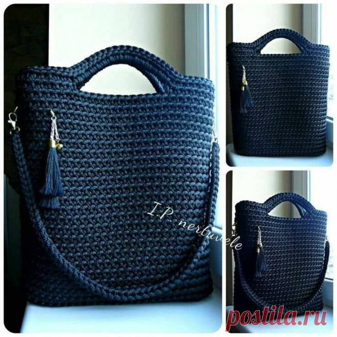 Вяжем сумку из шнура. Пошаговые мастер-классы по шитью своими руками, вязанию, рукоделию, декорированию, швейные мастер-классы для начинающих, фото и видеоуроки.