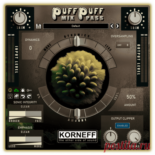 Korneff Audio Puff Puff Mix Pass v1.0.0 Win | 55.2MB
The Puff Puff Mix Pass is nothing less than a miracle enhancement tool that changes the way we think of mixing for loudness while retaining quality. This invention is possibly the most intuitive way of working without the inevitability of stuffing everything with more compression or more limiting than most people would want and makes sound flat.