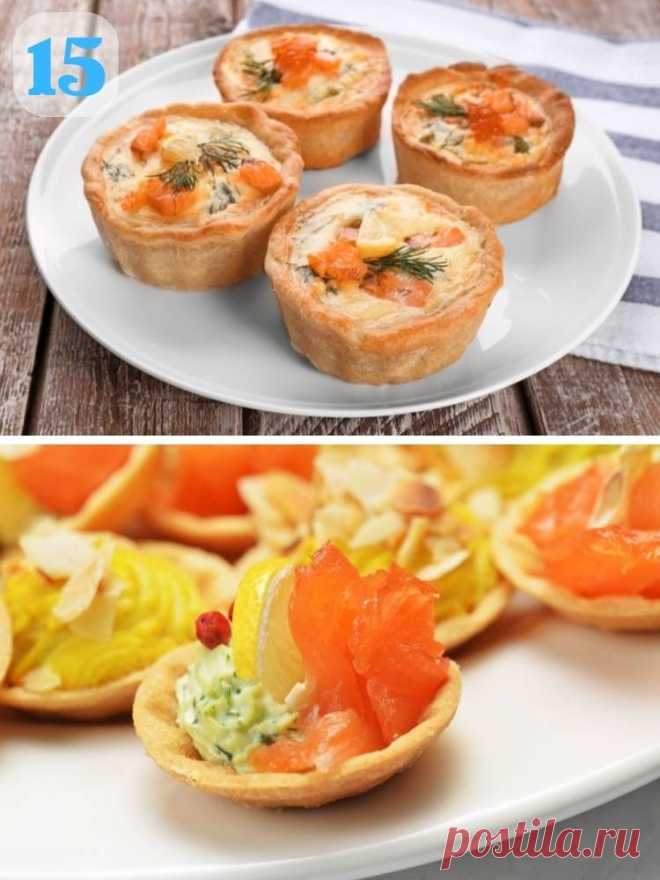 15 рецептов тарталеток с красной рыбой, которые порадуют своим вкусом — MOJAKUHNJA.ru