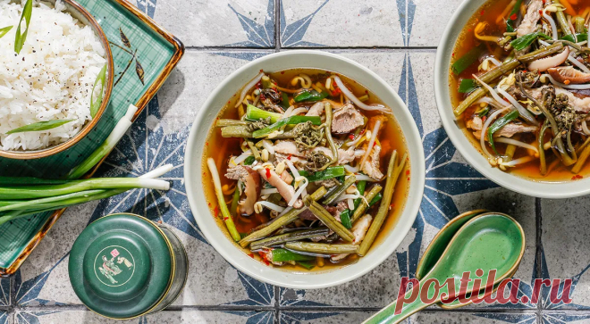 Юккедян – корейский острый суп, пошаговый рецепт с фото на 398 ккал Юккедян – корейский острый суп. Вкусный рецепт приготовления с пошаговым описанием, фото и отзывами. Удобный поиск рецептов и кулинарное вдохновение на Gastronom.ru