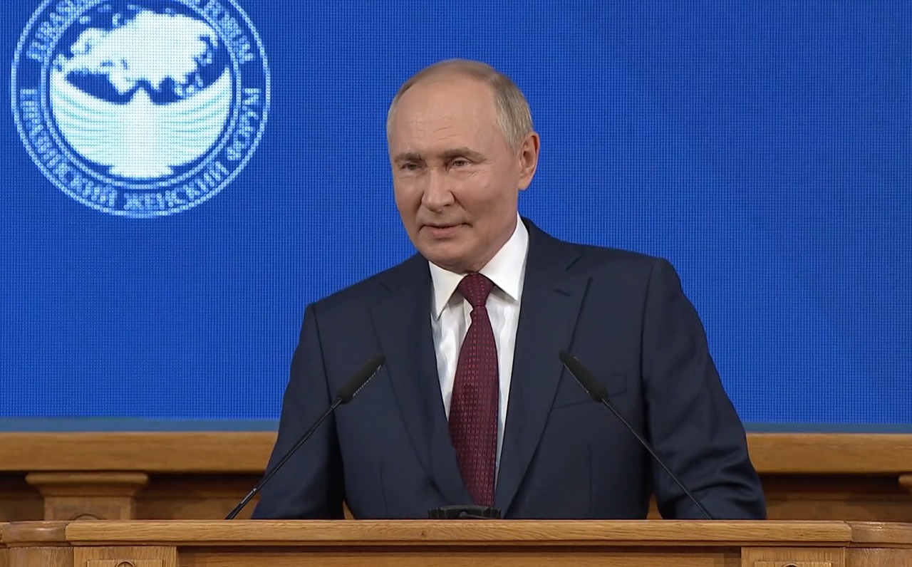Выступление Путина на форуме