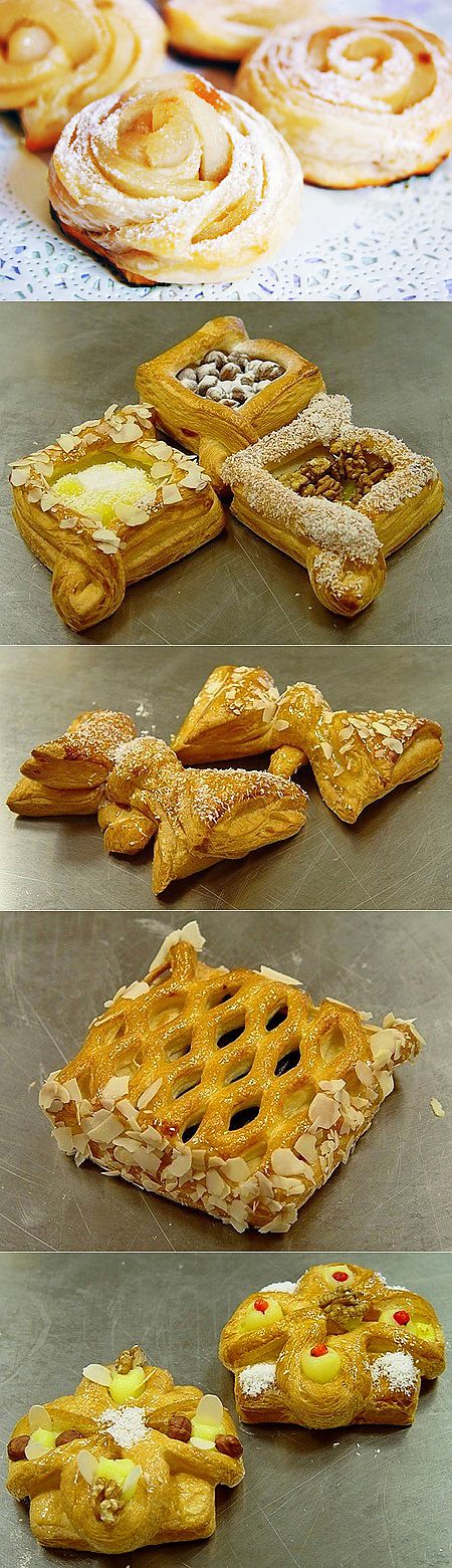 Выпечка из слоёного дрожжевого теста. Слойки с слоеного теста. Начинки для выпечки слоеного теста. Слойки формы. Выпечка из слоёного дрожжевого.