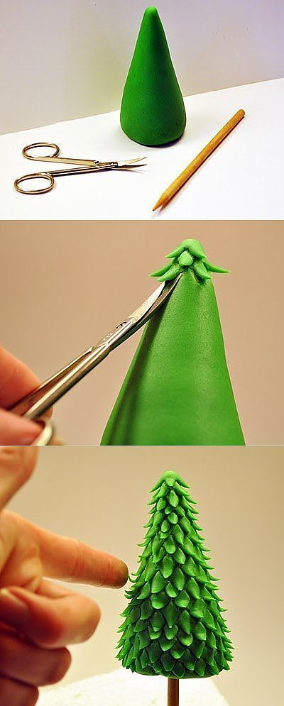 Елка из пластилина объемная. Елка из холодного фарфора. Елка из полимерной глины. Елка из полимерной глины. Как сделать елку из глины.