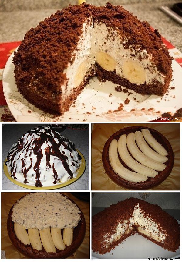 торт «норка крота» (шоколадно-банановый). торт крот рецепт с фото. торт норка крота. торт крот рецепт с фото. торт норка крота с бананами.