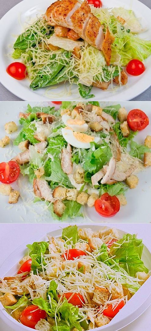 Как делать цезарь с курицей рецепт с фото пошагово в домашних условиях салат