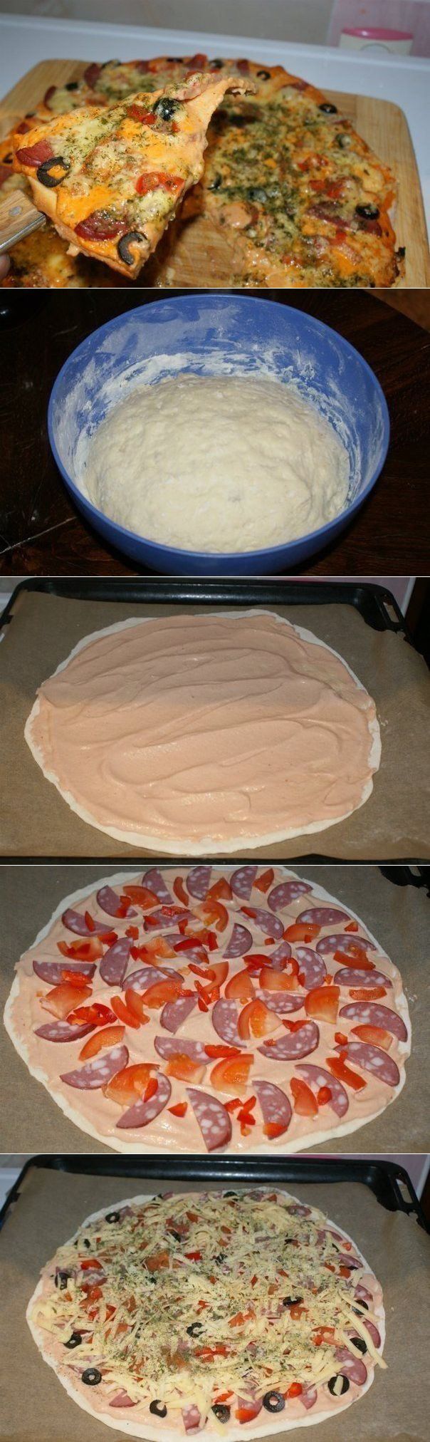 что приготовить из теста для пиццы кроме пиццы можно на сковороде фото 111