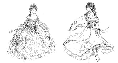 Костюм на бал рисунок. Бальная одежда Западной Европы 17 века. Костюм в стиле Барокко рисунок. Платья для бала 18 века. Платье в стиле Барокко рисунок.